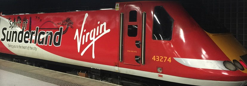 Site Info - links to Wearside Online Information - Virgin train - Spirit of Sunderland to London 43274