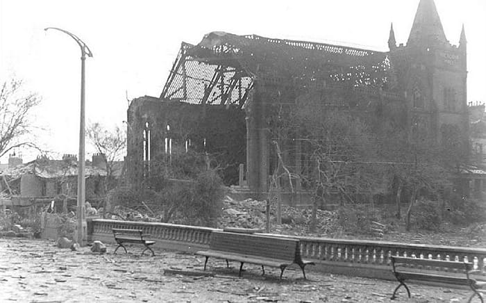 Victoria Hall Disaster Sunderland - bombed in the war - destroyed